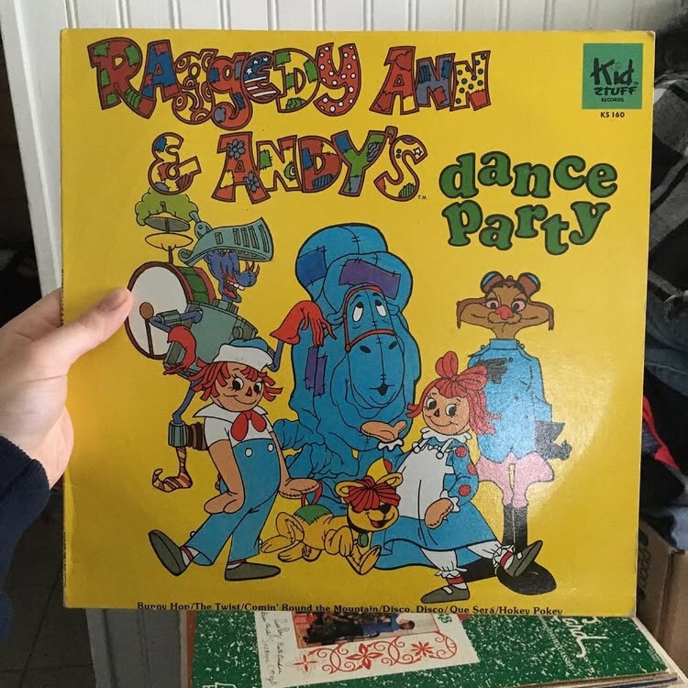 1980 Raggedy A N N and Andy vinyl record